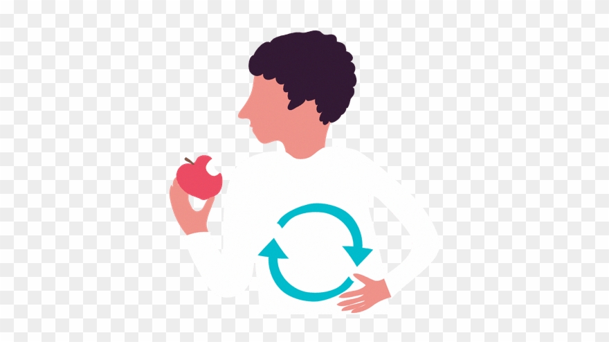 Bloating And Gas - Illustration Clipart