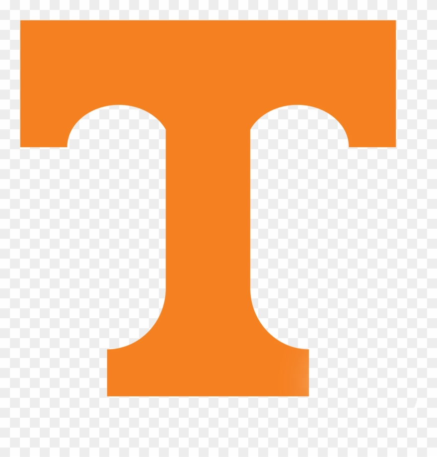 Power T Orange Cornhole Board Decals Bean Bag Toss - Tennessee College Logo Clipart