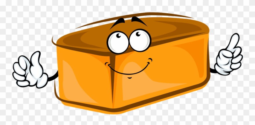Loafy The Mascot - رسومات رغيف خبز Clipart
