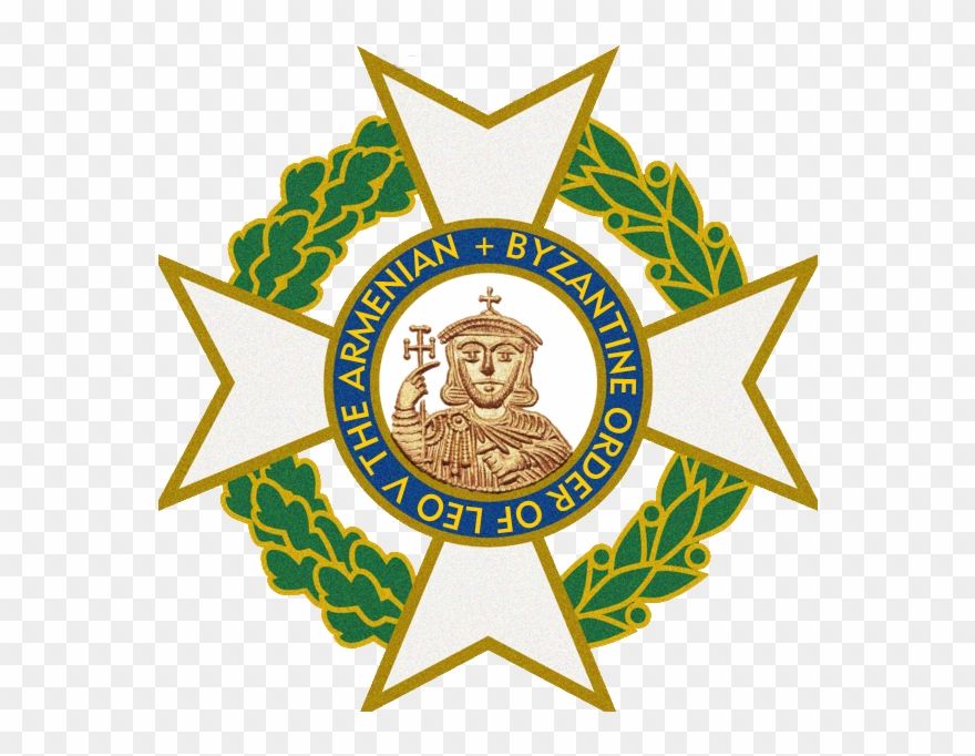 Byzantine Order Of Leo V The Armenian Star - Emblem Clipart