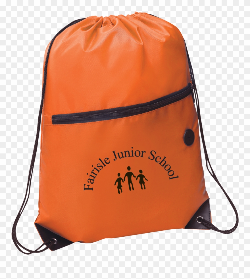 Zipper Drawstring - Drastring Bags Clipart