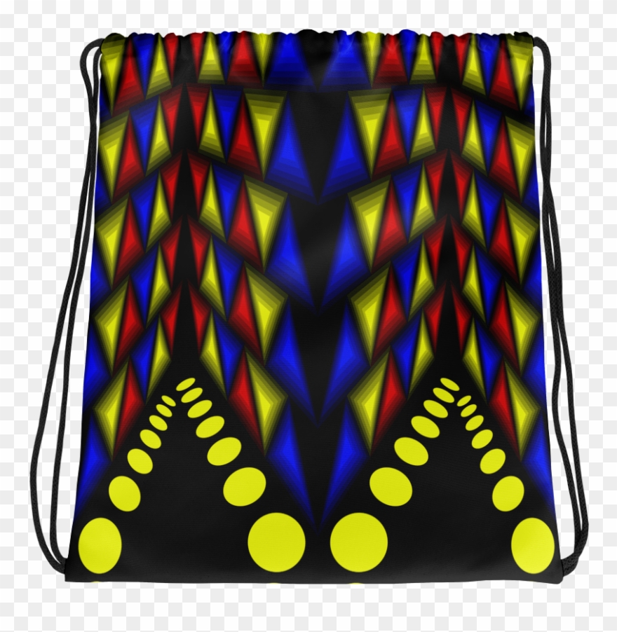 Video Game World Drawstring Bag - Pillow Clipart