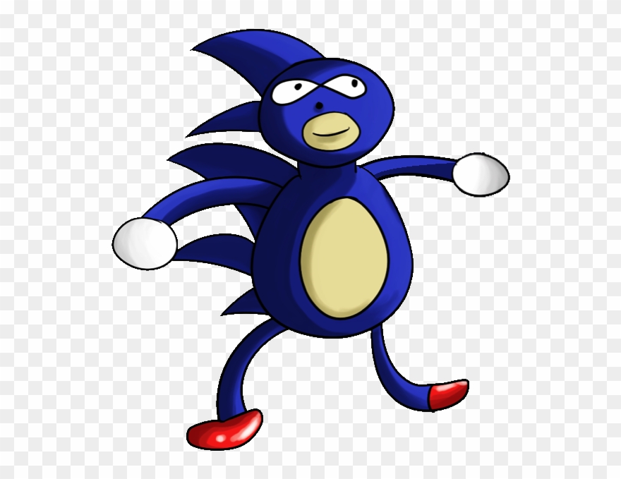 Sanic Punching - Knuckles The Echidna Sonic The Hedgehog Clipart