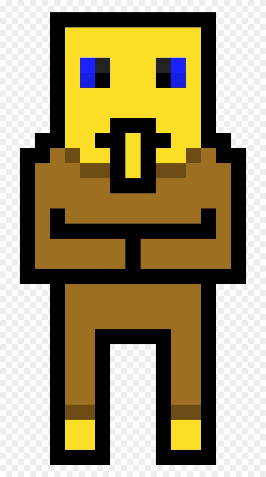 Villager - Villager Pixel Art Clipart