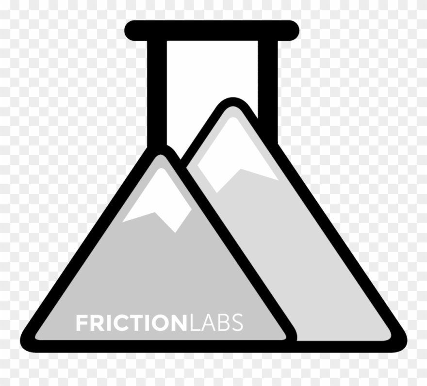 Frictionlabs Sticker Grayscale - Friction Labs Clipart