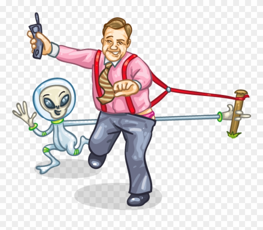 Bungee Run - Cartoon Clipart