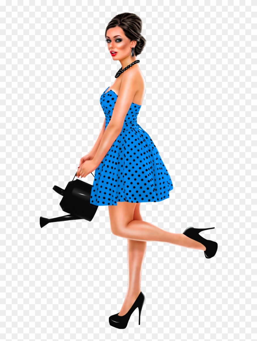 Pinup Garden By Lysisange - Photo Shoot Clipart