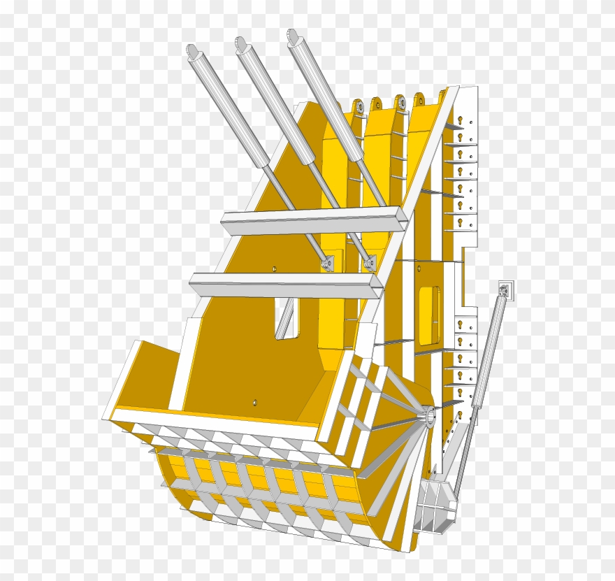 Lining Plates - Barque Clipart