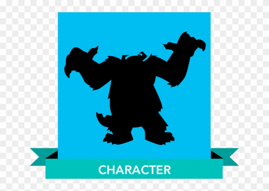 Puzzle - Monsters Inc Silhouette Clipart