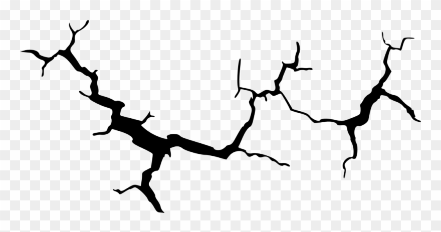 Image Library Library Cracked Vector Background - Floor Crack Vector Clipart