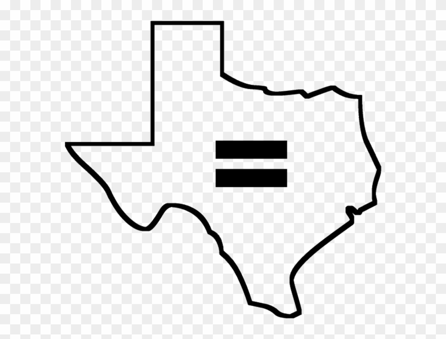 Stonewall Decals - Texas Outline Sticker Clipart
