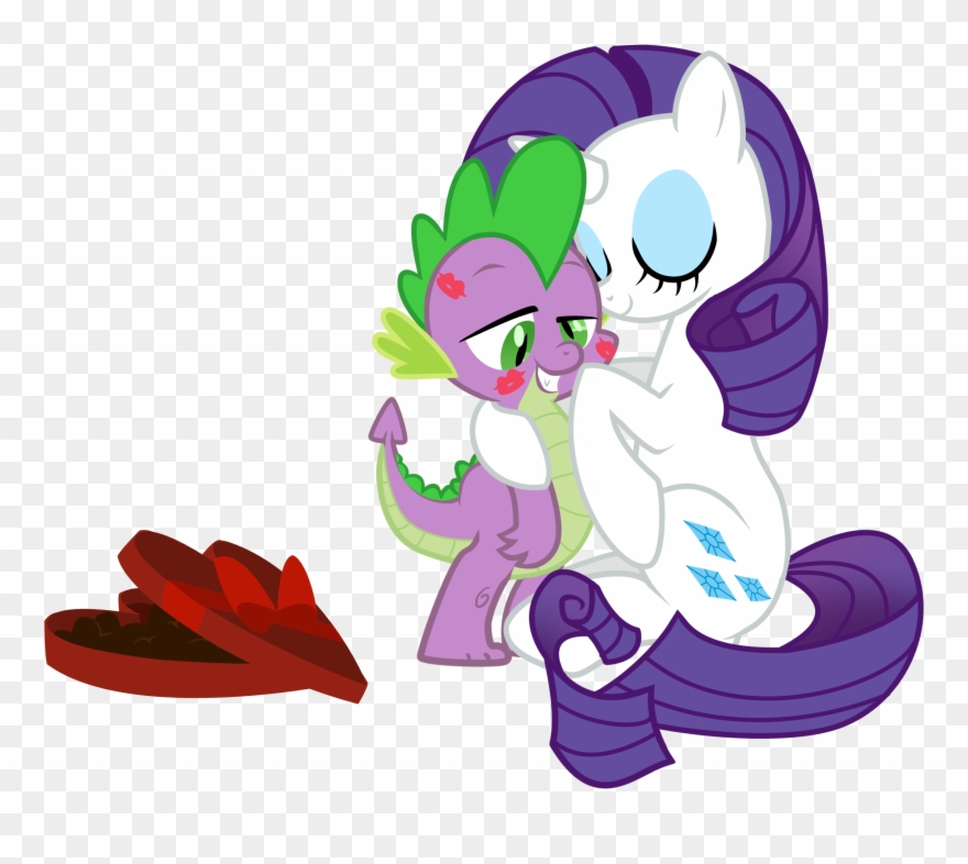 **imagnetsux Rolled A Random Image Posted In Comment - My Little Pony Kissing Rarity Clipart