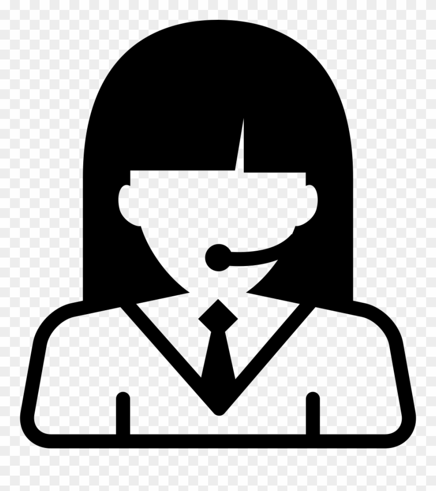 Telemarketer Comments - Thinking Girl Vector Png Clipart