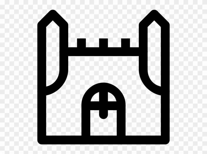 Stronghold Rubber Stamp Clipart