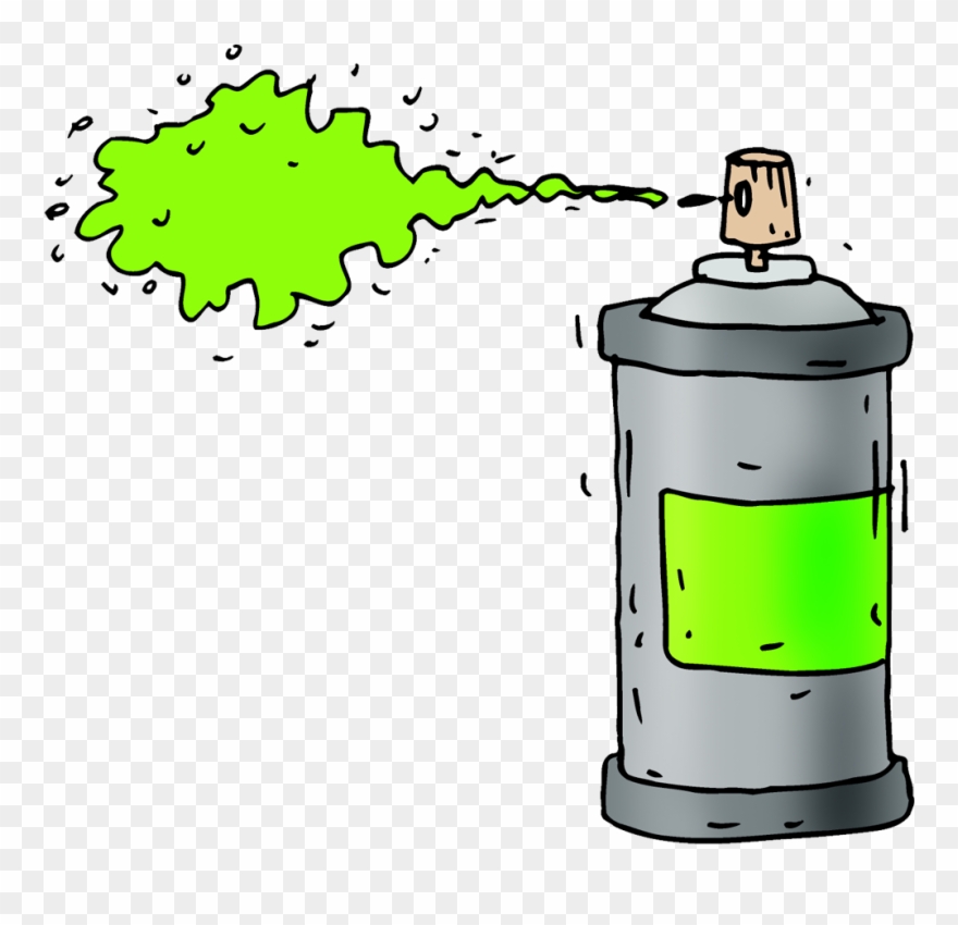 Cartoon Spray Bottle Clipart - Png Download