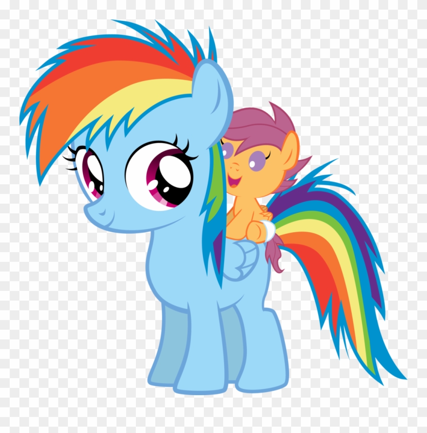 People Have Two Nipples And Vengeance Usually Kills - Rainbow Dash My Little Pony Baby Clipart