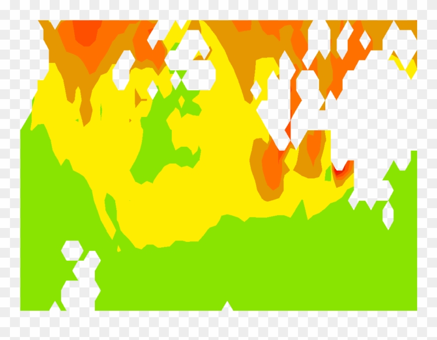 Ozone Total Ozone Mean Northamerica Idl Png 20060201 - Illustration Clipart