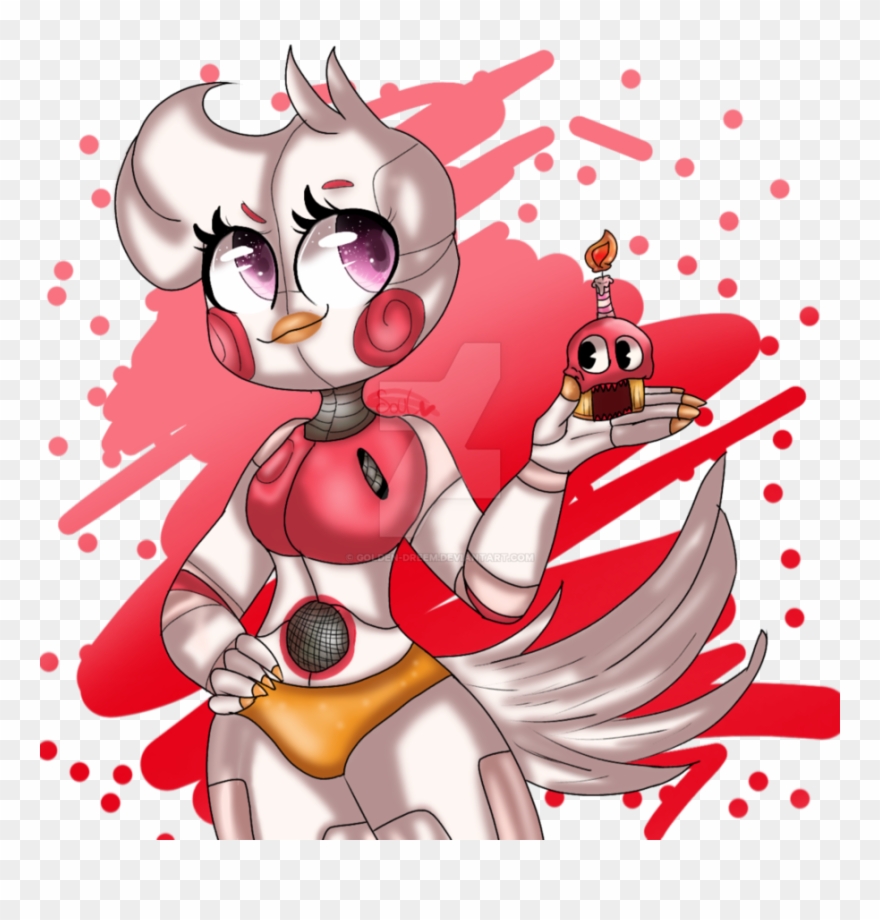 Funtime Chica - Thicc Bird Clipart