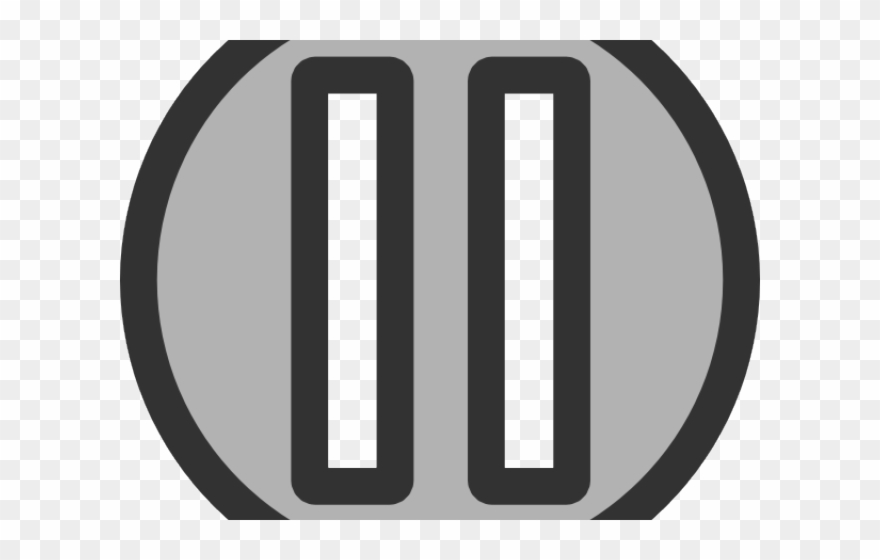 Pause Button Clipart Start - Png Download
