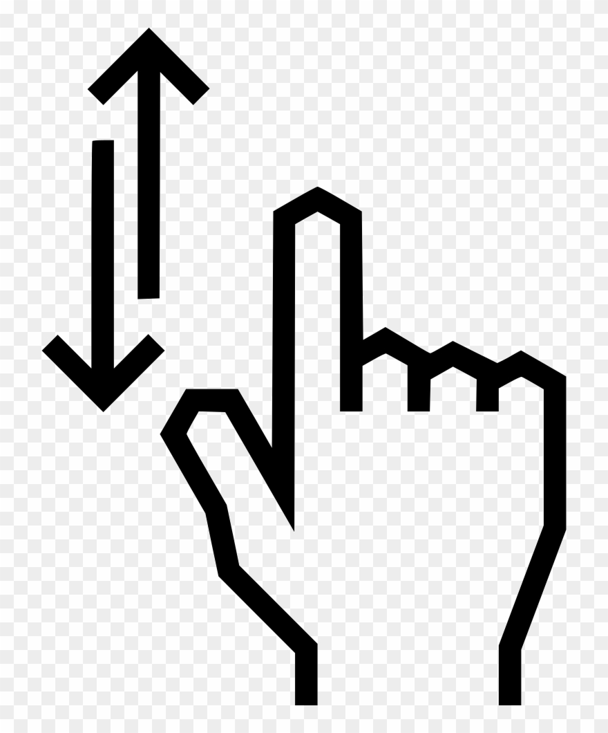 Png File - Swipe Up And Down Png Clipart