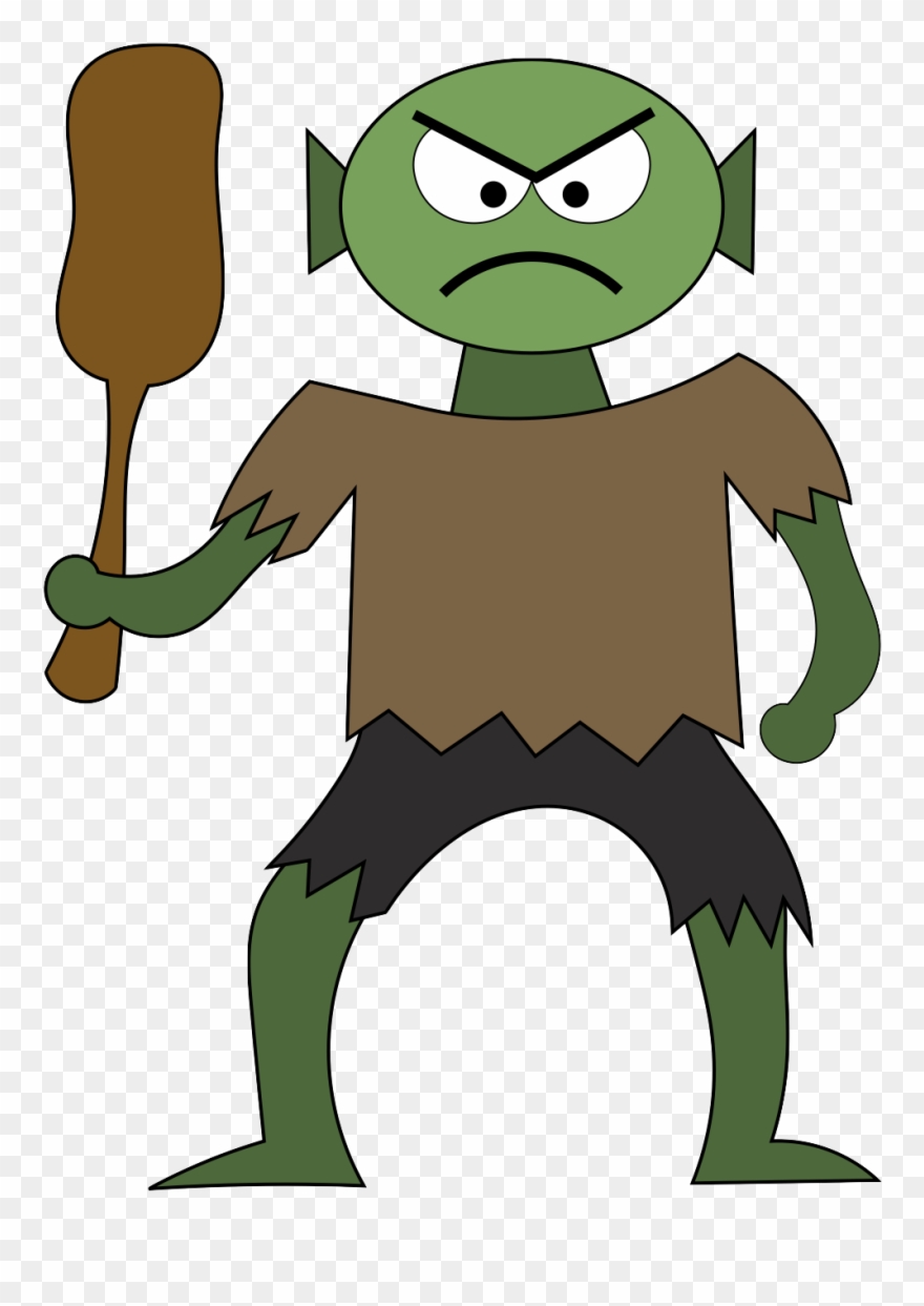 Troll - Cartoon Clipart