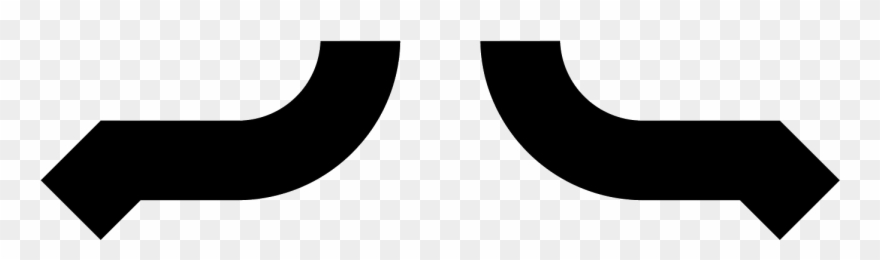 Pencil Mustache Icon Clipart