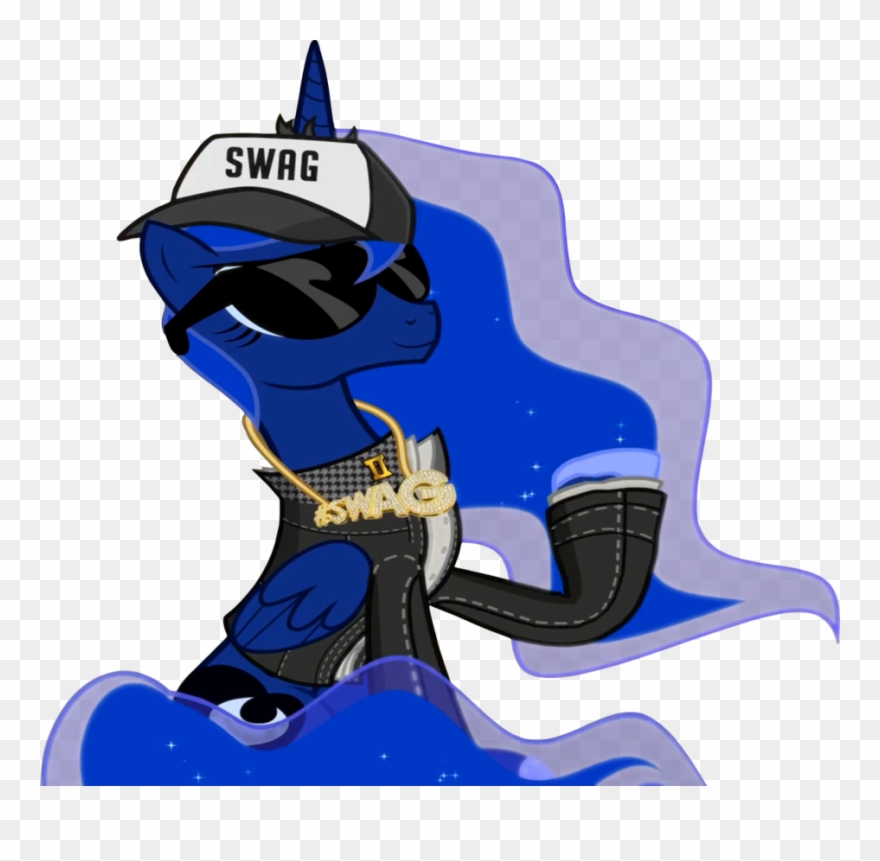 I Can See How This Can Mislead You To Thinking Of R34, - Mlp Swag Luna Clipart