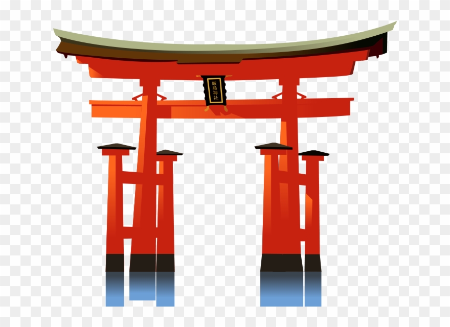 Itsukushima Miyajima The Great Transparent Background Clipart