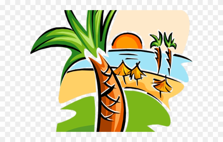 Caribbean Clipart Vacation - Luau Party - Png Download