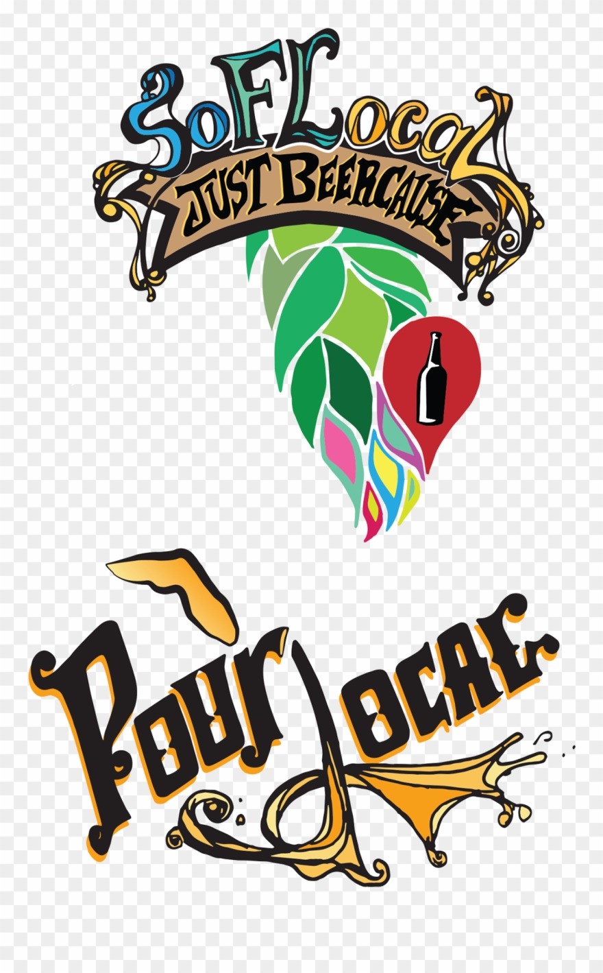 The Peninsula Of Florida Was Also Stylized To Represent - Illustration Clipart