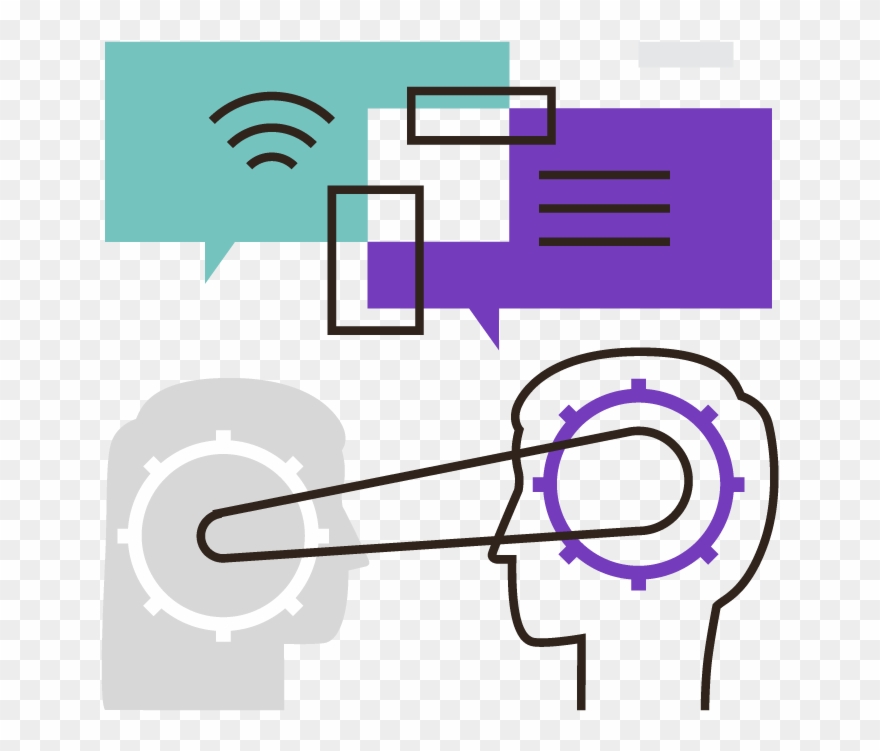 We Don't Just Integrate Tech, We Manage The Change - Vector Graphics Clipart