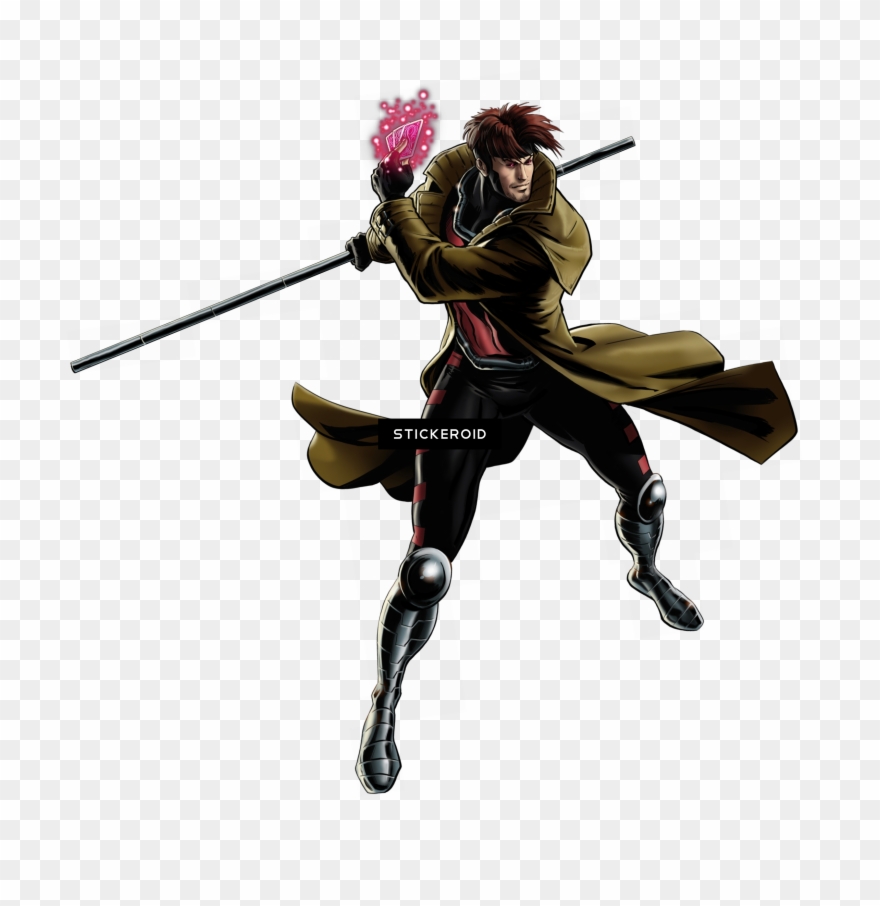 Gambit Габит Superheroes X-men - X Men Characters Gambit Clipart
