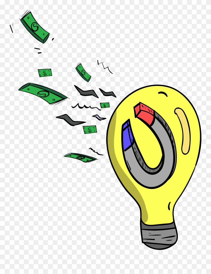 Money Attraction Graphic Clipart
