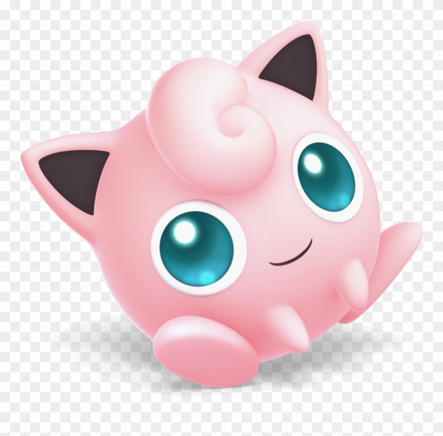 Super Smash Bros - Super Smash Bros Ultimate Jigglypuff Clipart