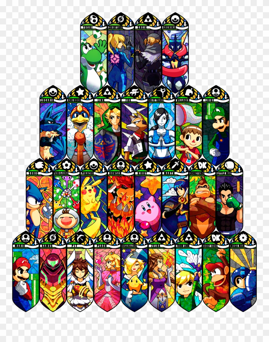 Super Smash Bros - Moder Super Smash Bros Clipart