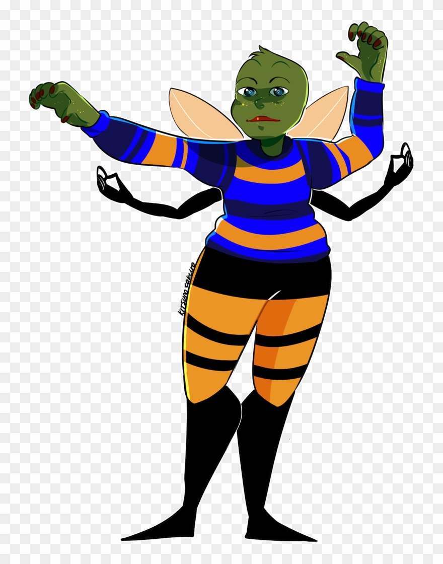 Pepe Fusion Shitpost Png Transparent Background - Barry B Benson Png Clipart