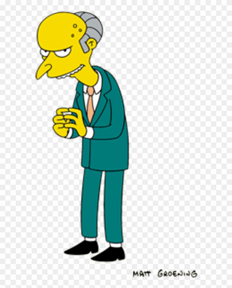 This Browser's Old Please Update For The Best Experience - Mr Burns Simpsons Clipart