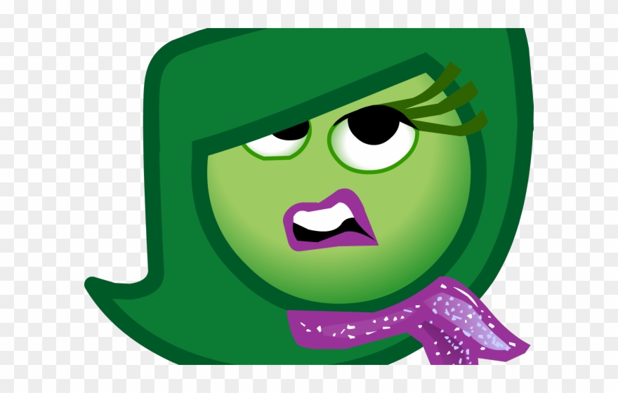 Emoji Clipart Disgust - Inside Out Disgust Emoji - Png Download