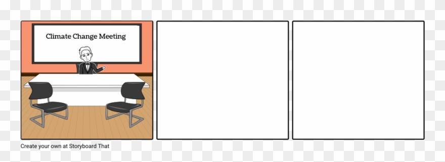 Climate Change Satire Project - Chair Clipart