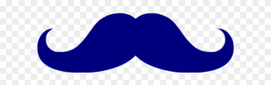 Navy Clipart Moustache - Png Download