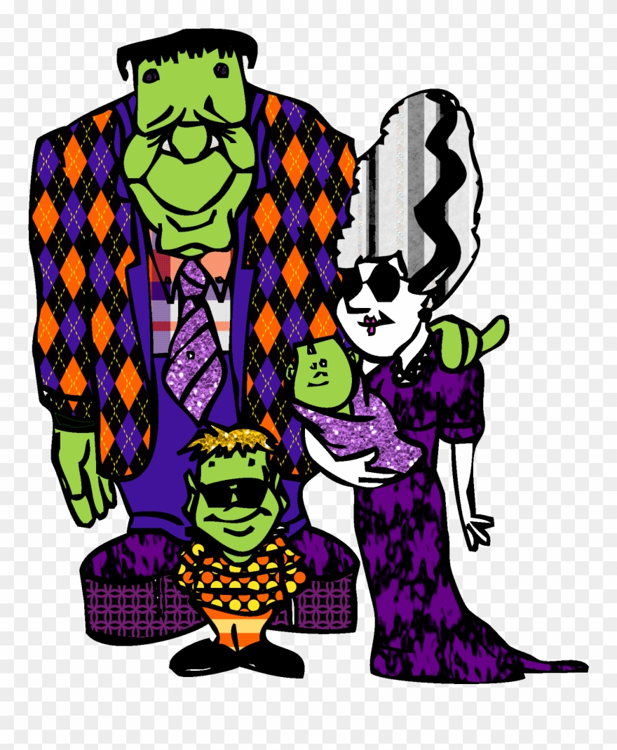 Halloween Frankenstein Photo Clipart - Png Download
