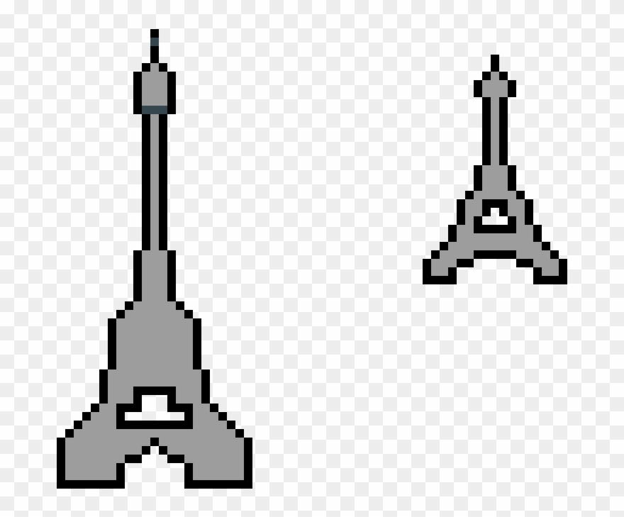 Eiffel Tower - Marking Tools Clipart