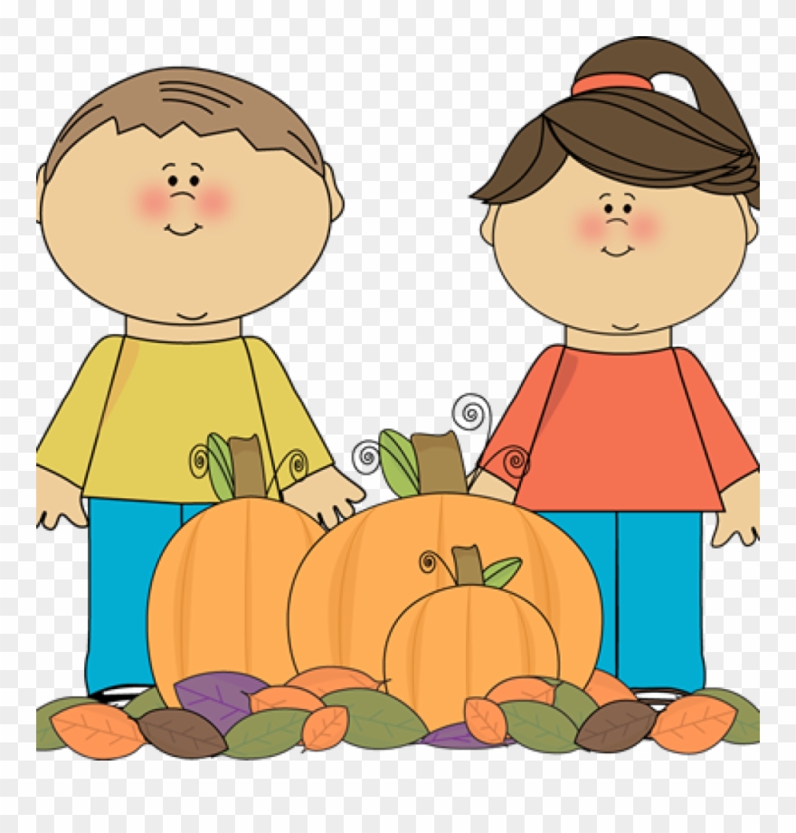 Fall Pictures Clip Art Fall Clip Art Fall Images Science - Pumpkin Kids Clipart - Png Download