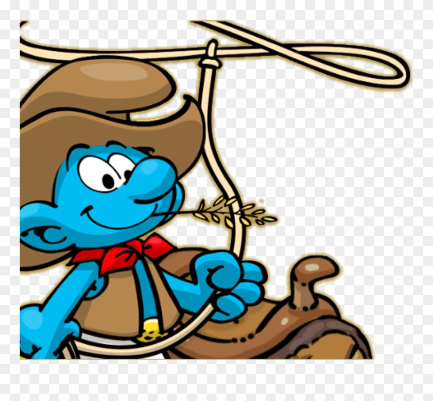 Free Png Download Cowboy Smurf Png Images Background - Cowboy Smurf Clipart