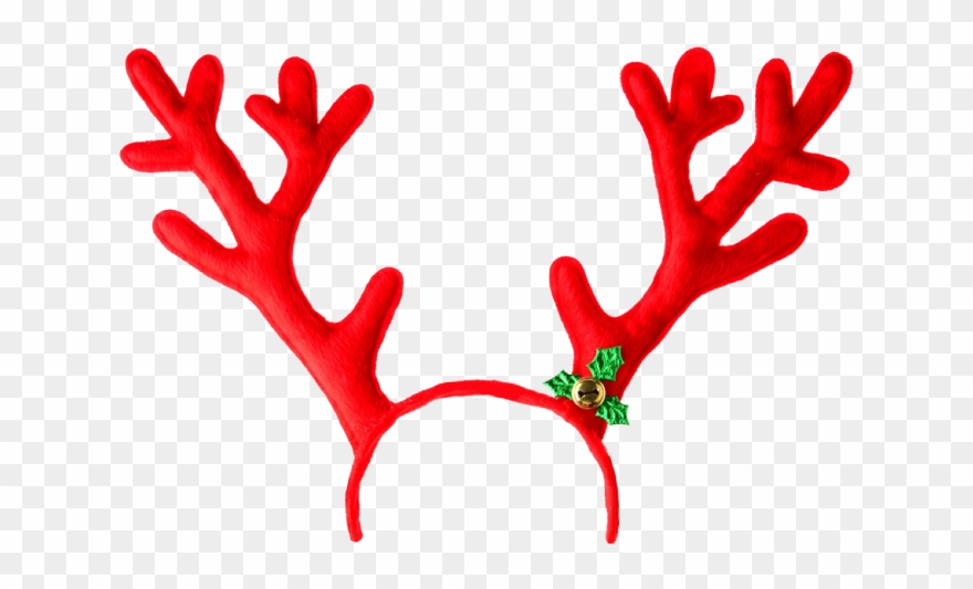 Largest Collection Of Free To Edit Reindeer And Santa - Cuernos De Reno Clipart