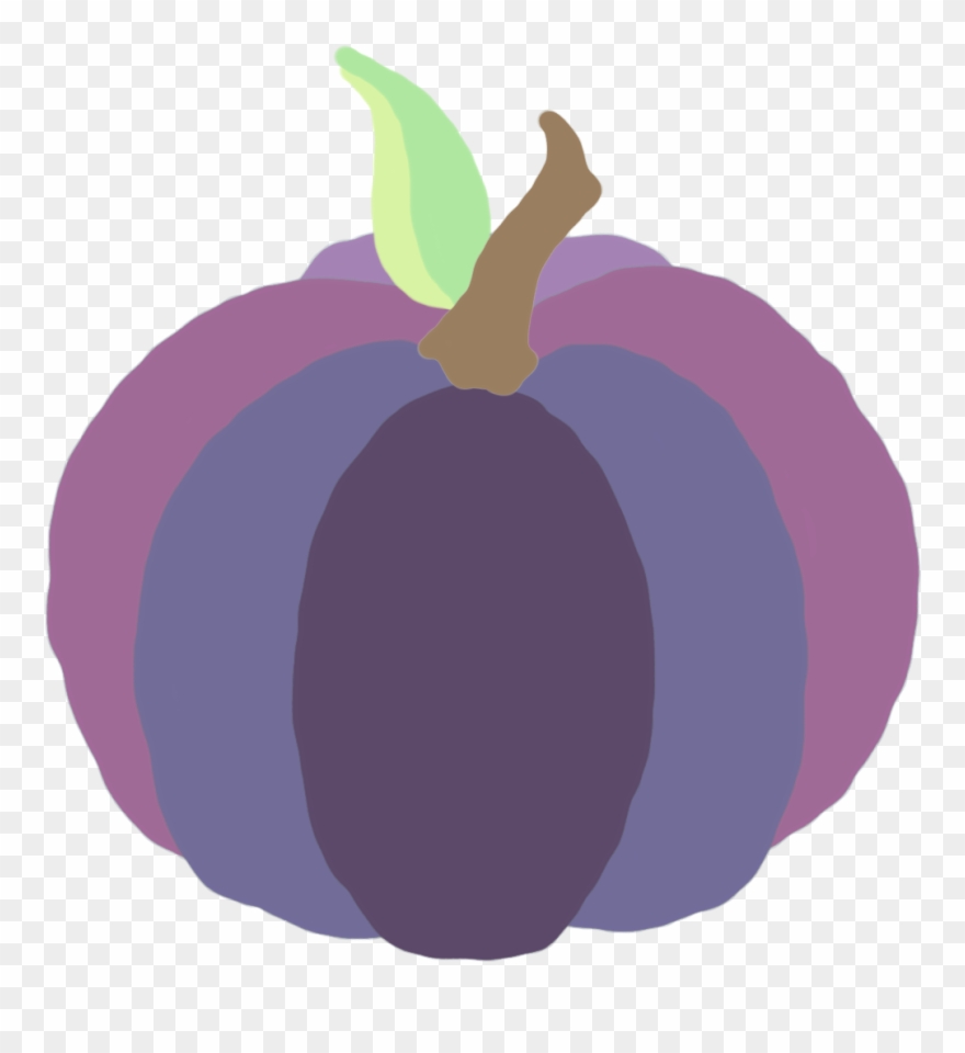 Free Halloween, Fall, Autumn, And Thanksgiving Themed - Eggplant Clipart