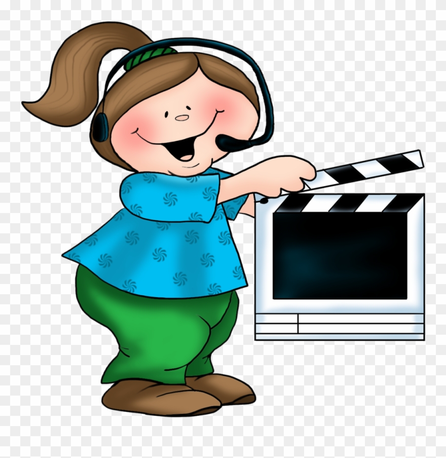 Movie Theater - 導演 卡通 Clipart
