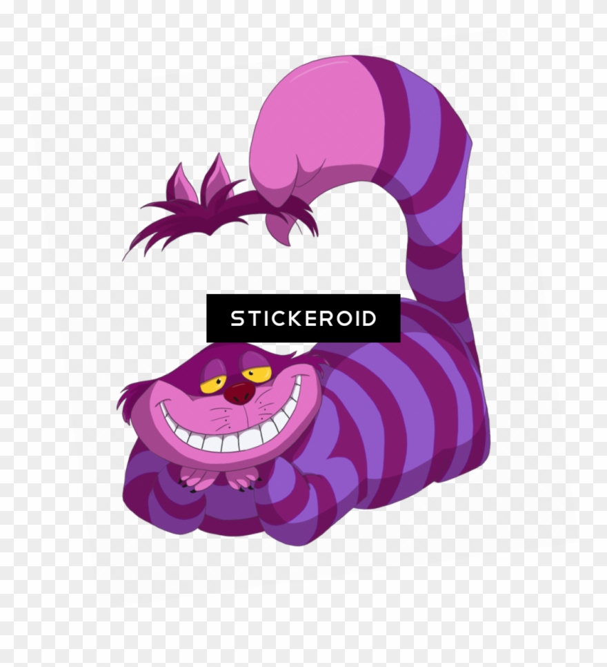 Cheshire Cat Alice Cartoons In Wonderland - Alice In Wonderland Cat Png Clipart