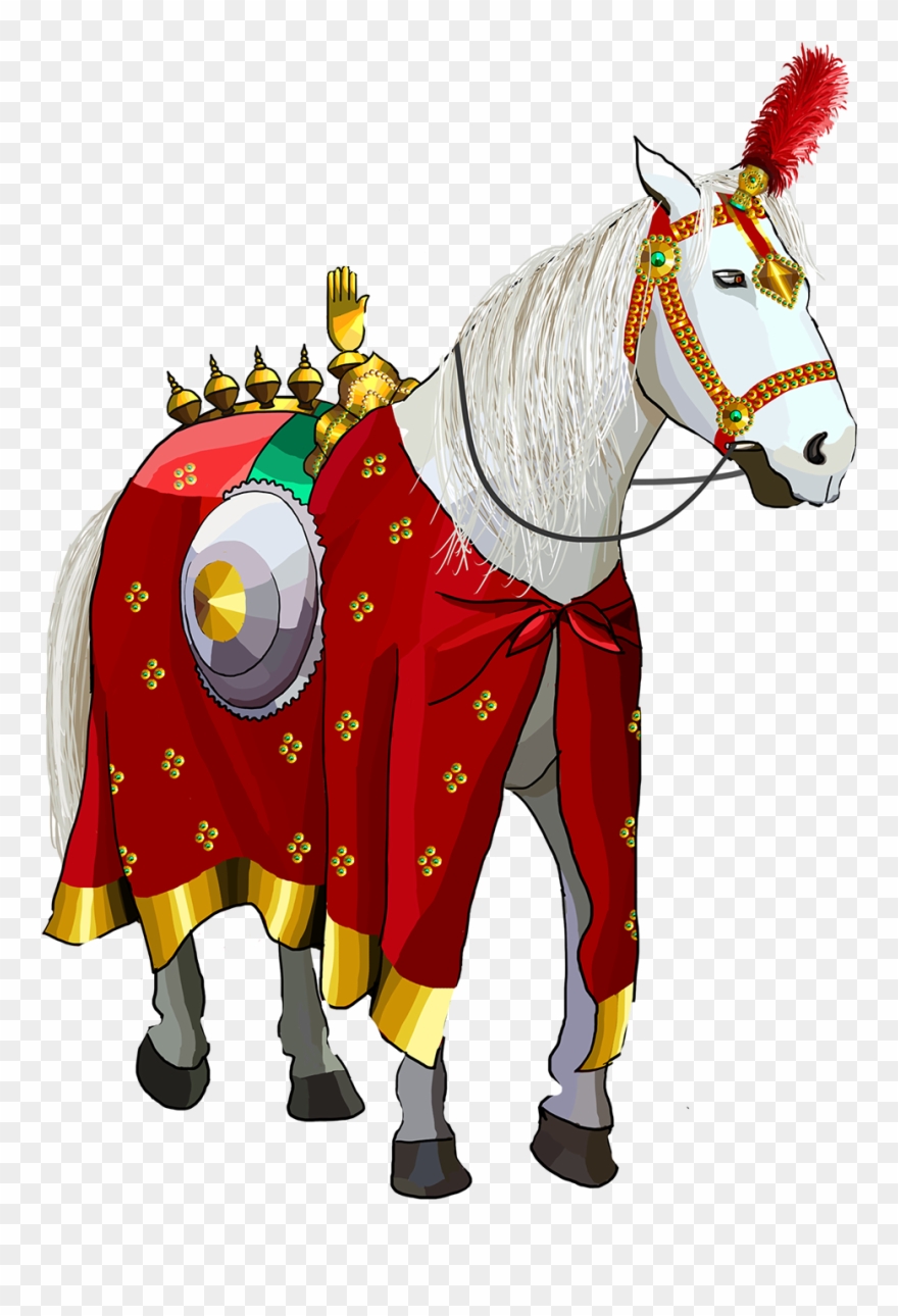 Christmas Costumes For Horses - Muharram Png Clipart