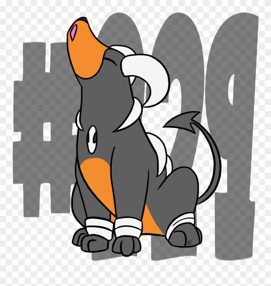 Houndoom Pokemon Pokemonaday Fanart Artists On Tumblr - Cartoon Clipart